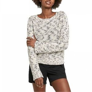 A New Day Crewneck Color Effect Pullover Sweater